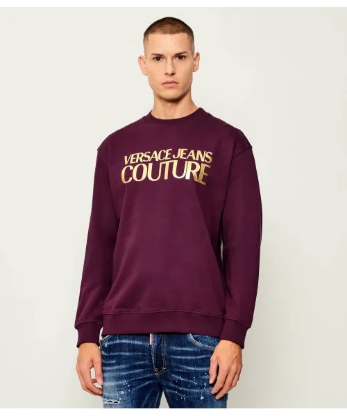 

Толстовка Regular fit Versace Jeans Couture, красный