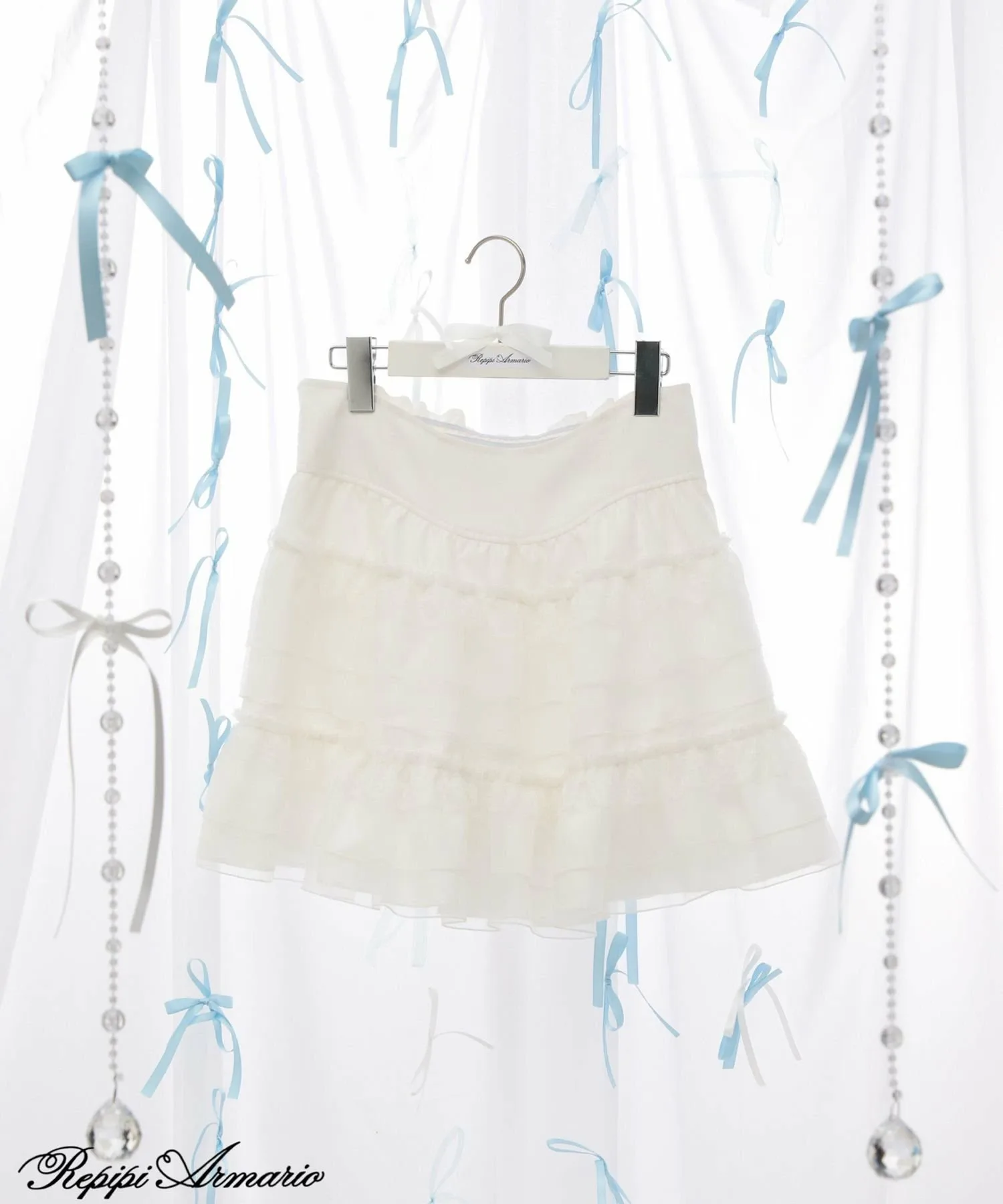 Юбка с оборками iDOL Repipi armario, White 05