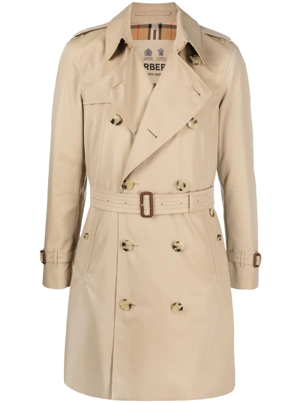 

Тренч Chelsea Heritage BURBERRY, нейтральный