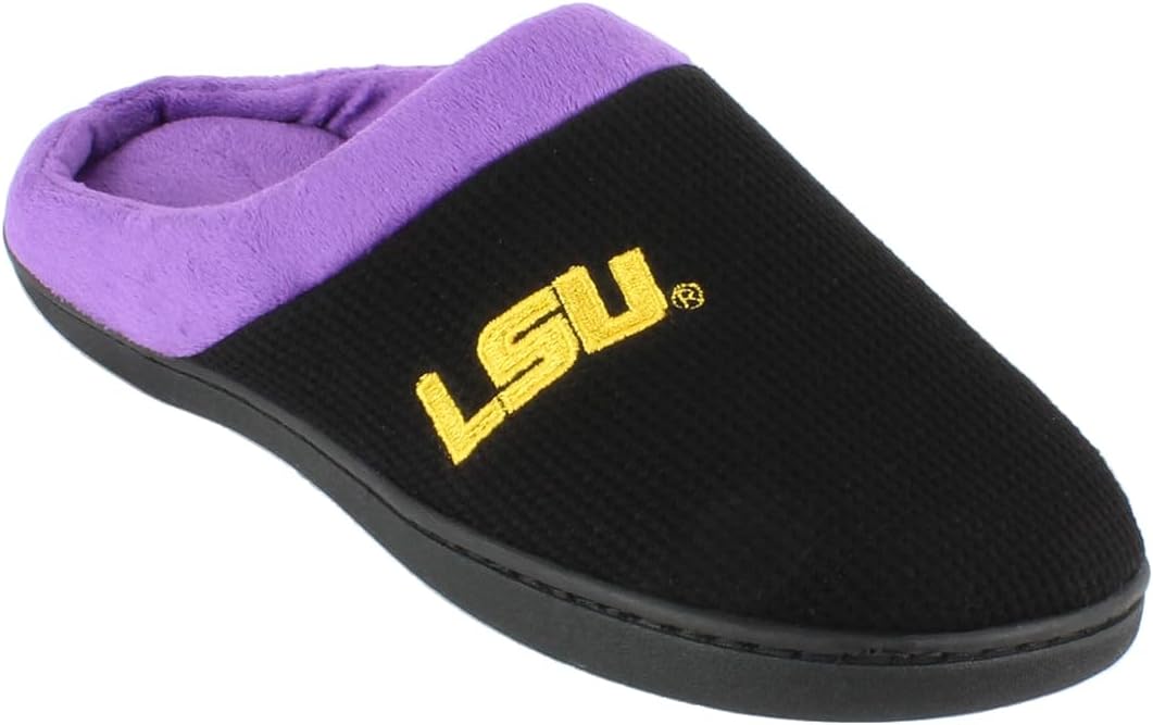 

Удобные тапочки Comfy Feet Everything Comfy NCAA, 6.5-8 Women/5.5-7 Men Lsu Tigers