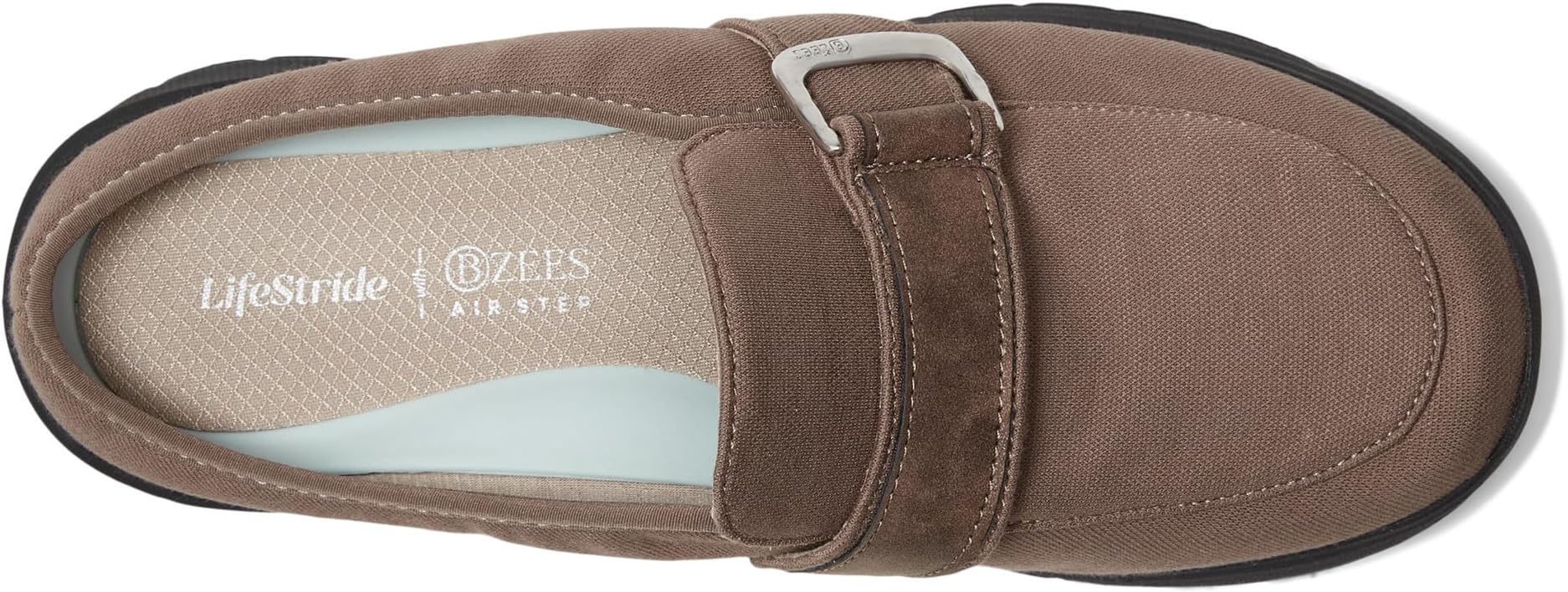 Лоферы LifeStride Women's Galleria Mule/Clog Shoes, Mocha Brown — фото 2