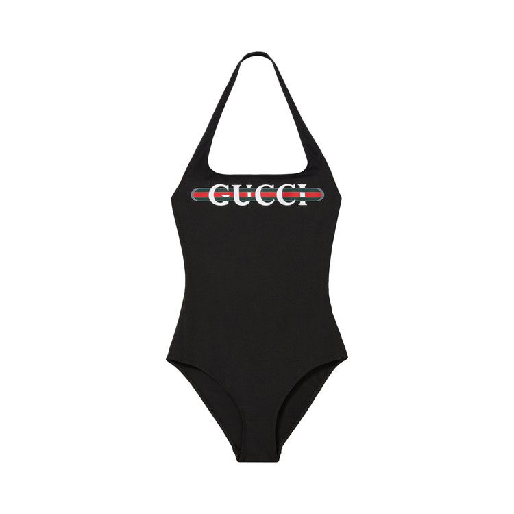 

Купальник Gucci Sparkling Jersey Swimsuit, Anthracite