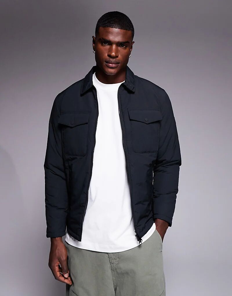 

Стеганая куртка Barbour International Distill черного цвета