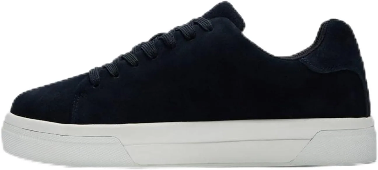 Мужские массивные замшевые кроссовки Slhdavid Chunky Suede Trainers 2.0 Noos Selected Men, темно-синий