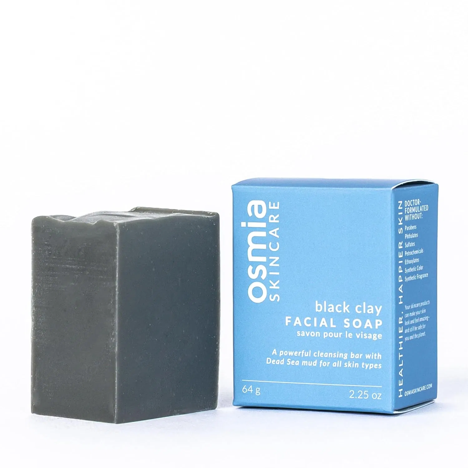 Мыло для лица «Black Clay Facial Soap» от Osmia Organics Osmia