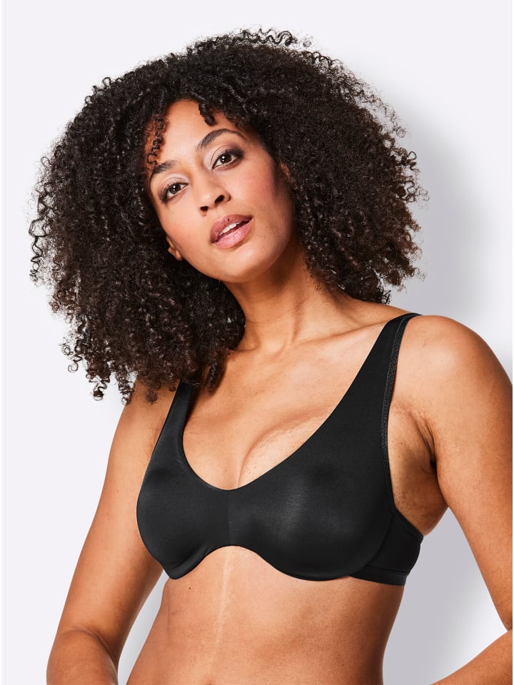 

Бюстгальтер Relief на косточках черного цвета Naturana