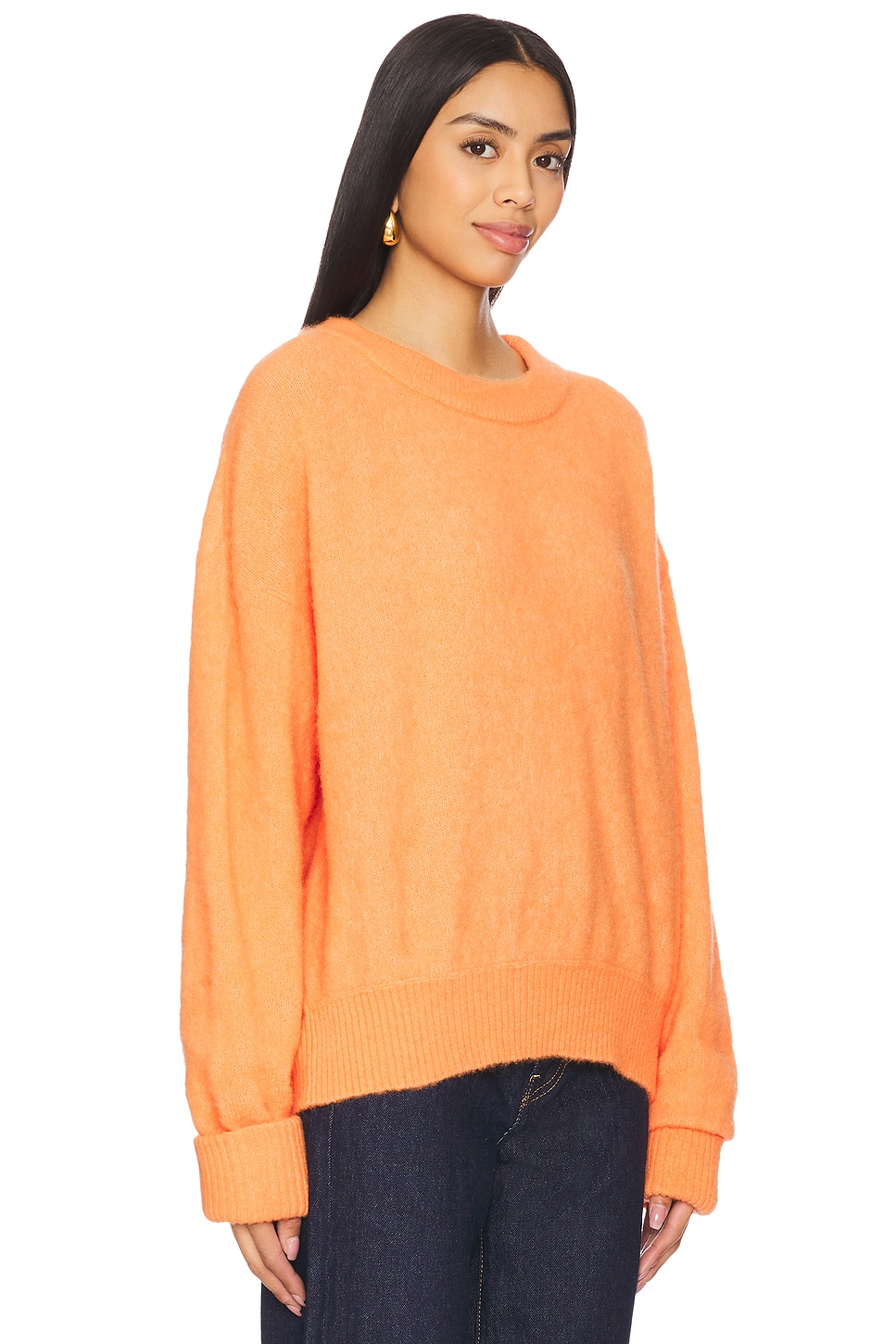 

Свитер витов American Vintage, цвет carotte fluo chine