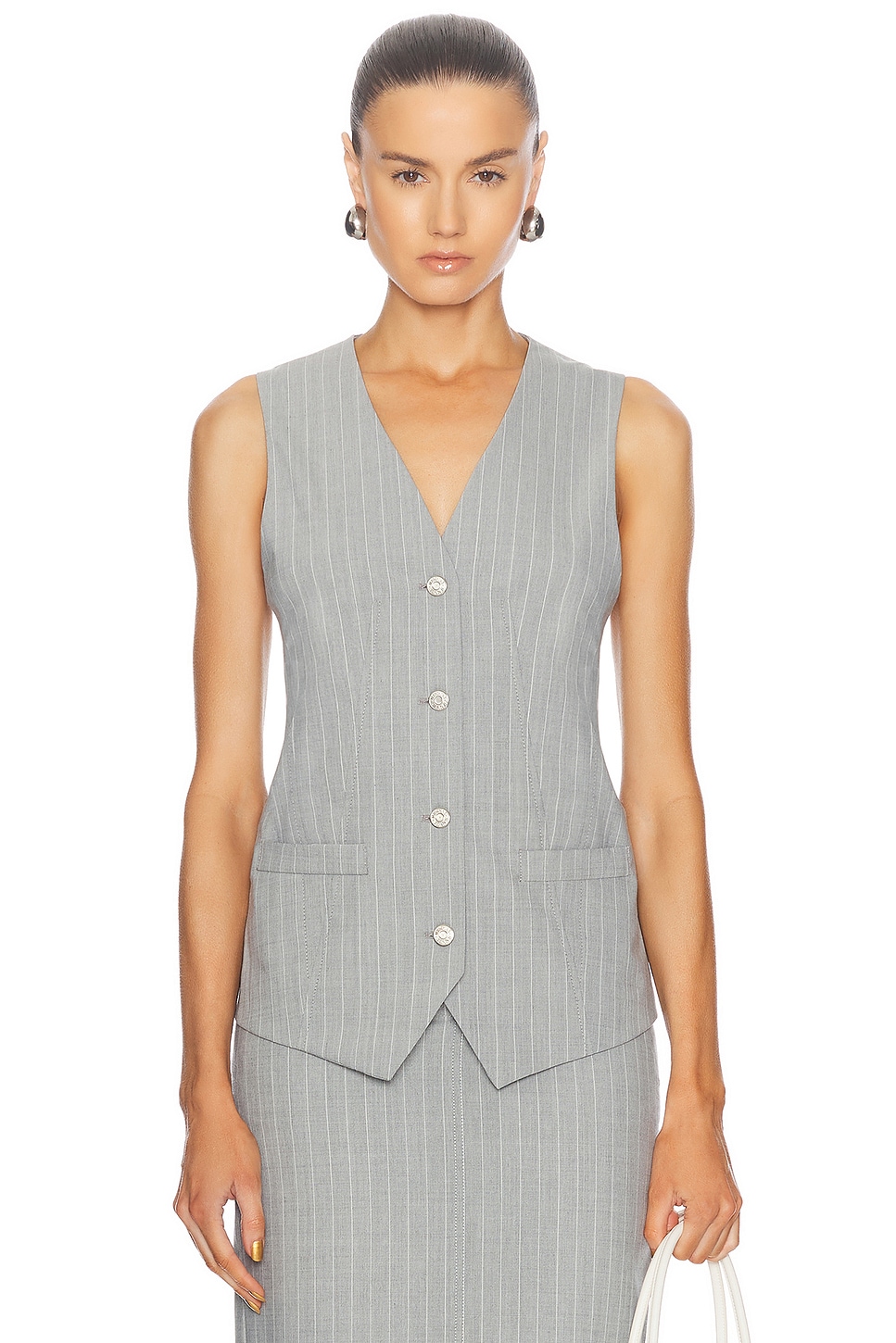 

Жилет Топ Moschino Jeans, цвет Multi Grey