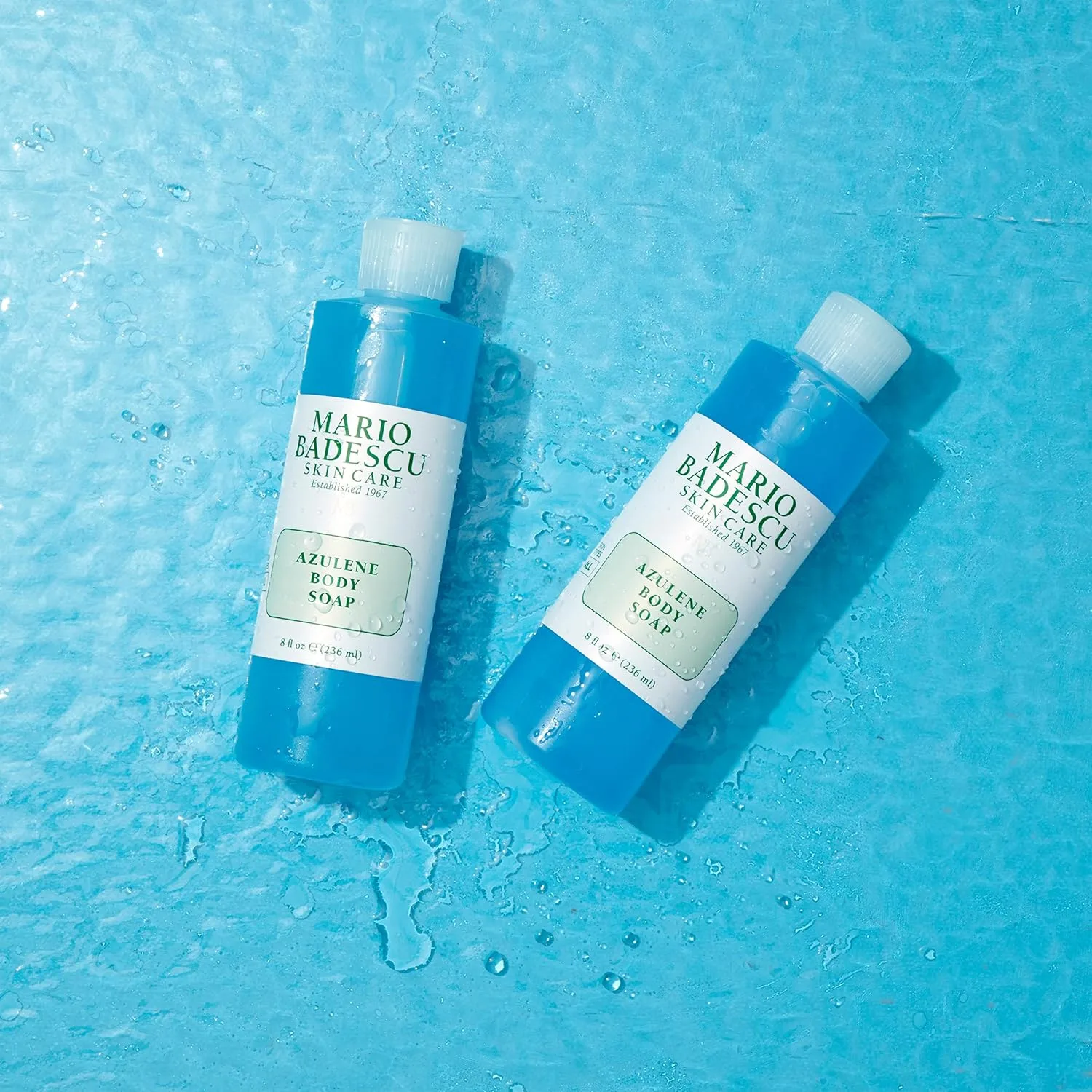 Мыло для тела Mario Badescu Azulene, нежное средство для мытья тела, смягчающее, питающее и очищающее кожу, с успокаивающей формулой на основе ромашки для сухой и чувствительной кожи. 237 мл (1 шт.) — фото 4