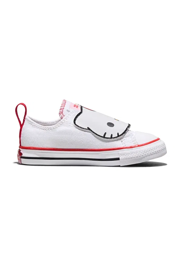 Детские кеды Converse Hello Kitty and Friends Chuck Taylor, белый с красным