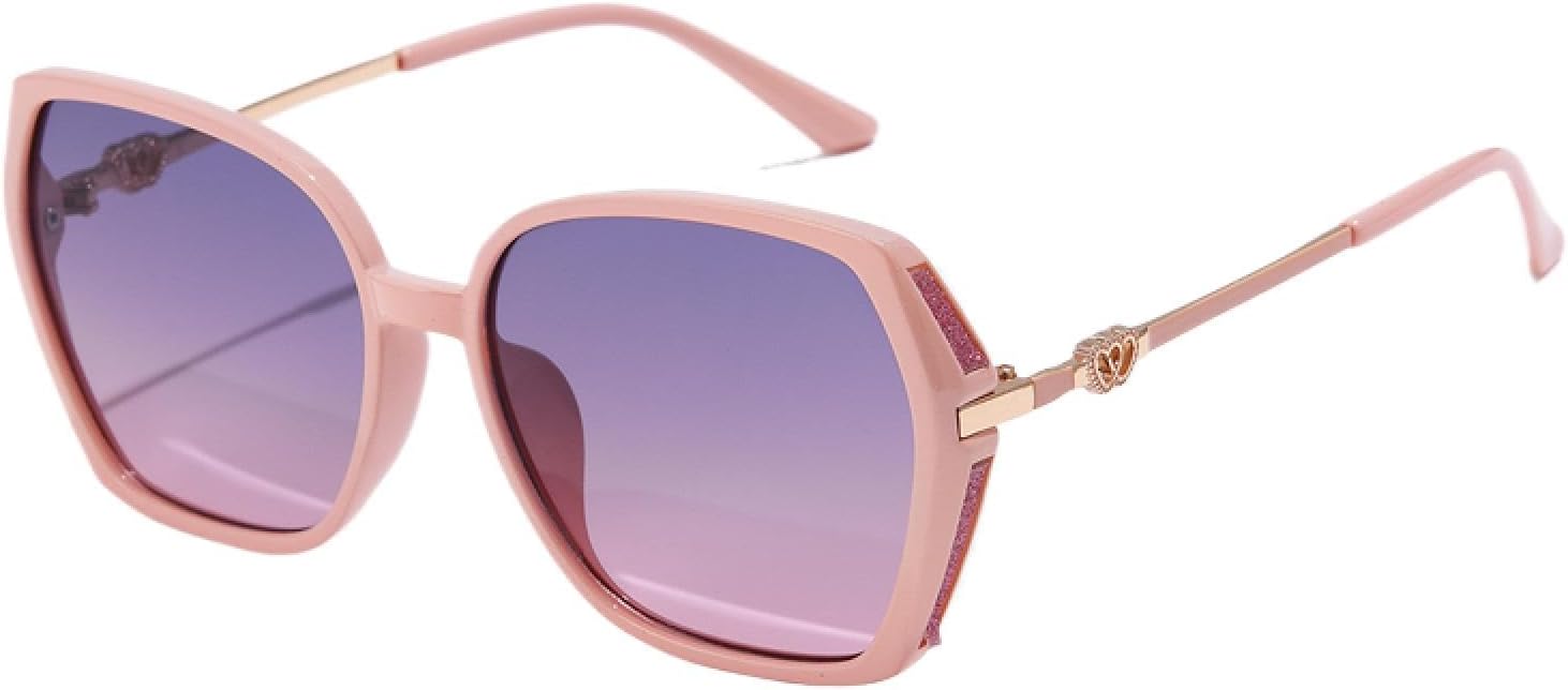 

Солнцезащитные очки с защитой от УФ-излучения UV400 | Градиентные оттенки в уличном стиле | Для женщин и мужчин, для занятий спортом на открытом воздухе и вождения DSVIGF, Pink