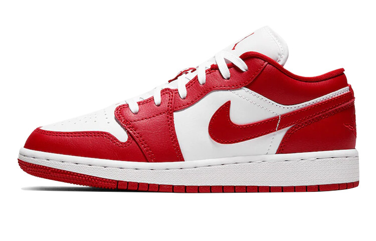 

Кроссовки Jordan 1 Low Gym Red White GS