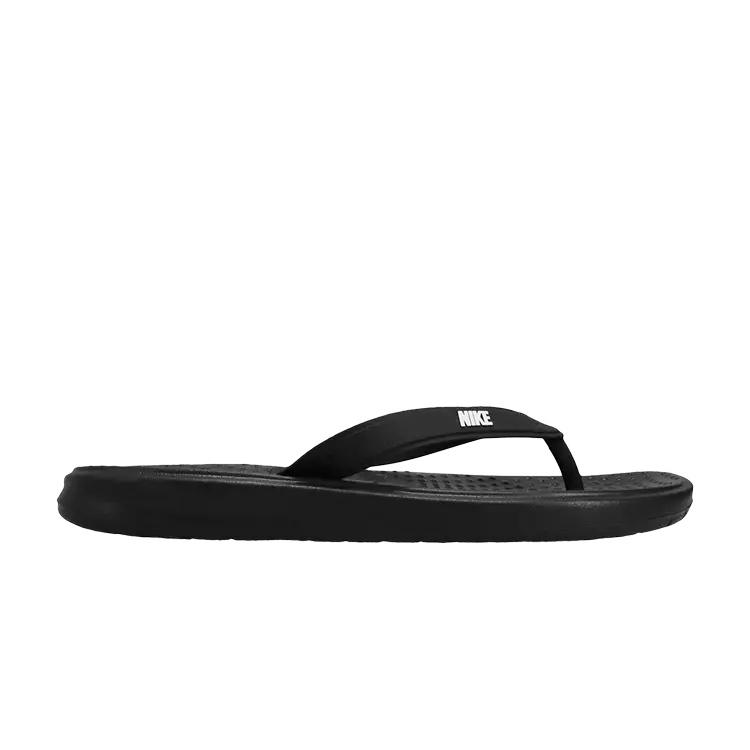 

Кроссовки Nike Solay Thong 'Black', черный