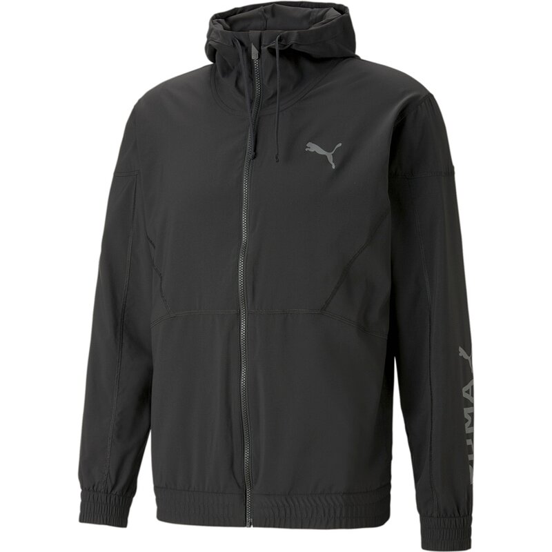 

Куртка тканая по фигуре Puma, цвет puma black-cool dark gray