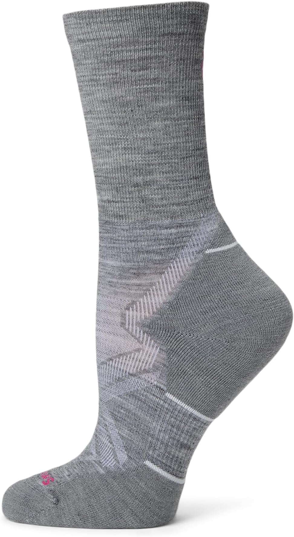 

Носки Smartwool Run Cold Weather Targeted Cushion Crew Socks, цвет Light Gray/White