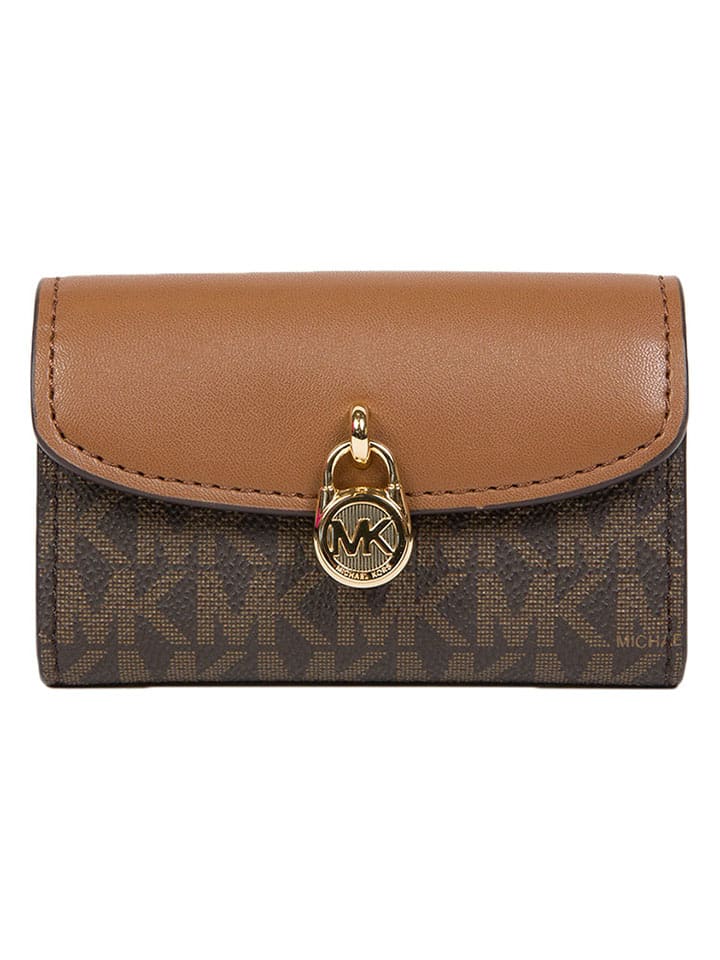 

Michael Kors Кошелек коричневого/светло-коричневого цвета - (Ш)12 x (В)8 x (Г)4 см