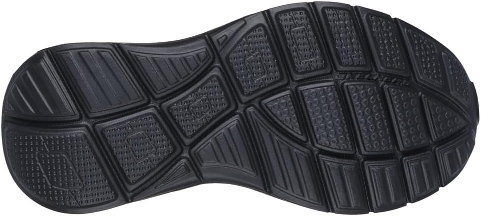Мужские кроссовки Skechers Relaxed Fit Equalizer 5.0 без шнурков, черный/угольный — фото 3