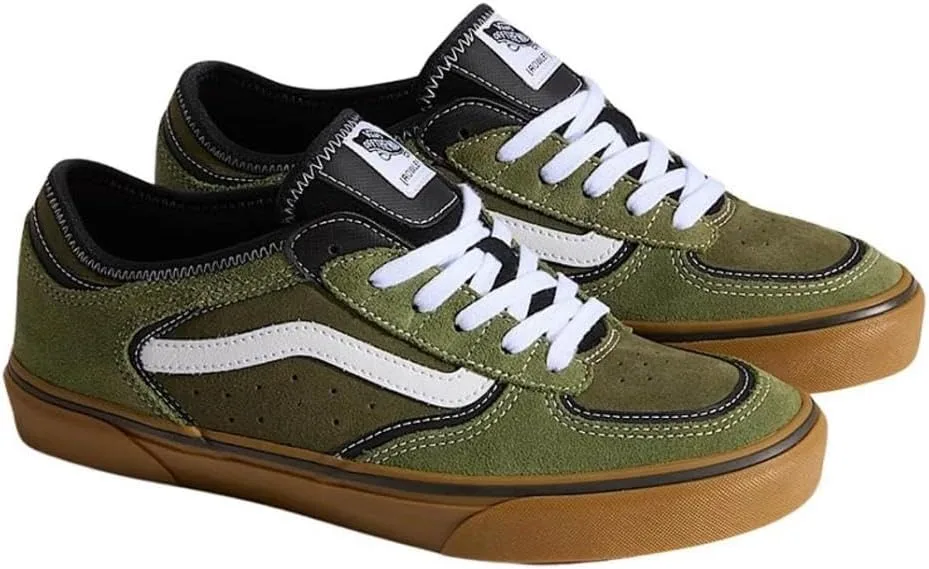 Кроссовки Vans Rowley Classic Unisex Casual Shoes VN000SF4EMB1 Green, зеленый — фото 2