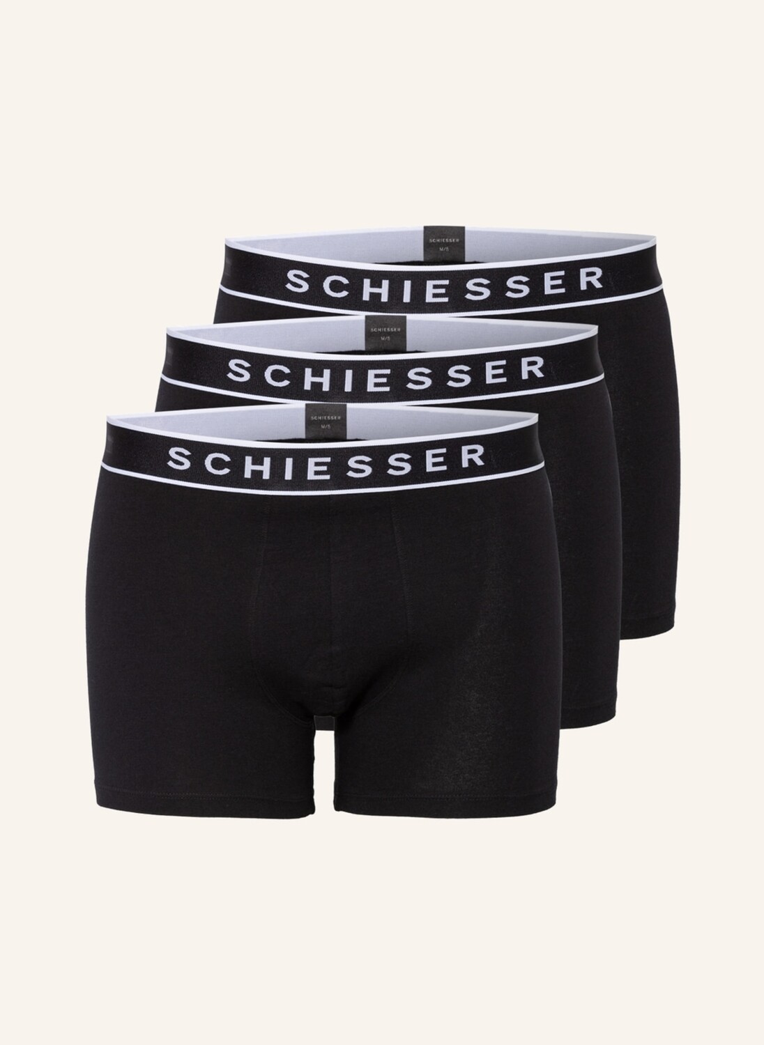 

Набор из 3 боксеров 95/5 SCHIESSER, черный