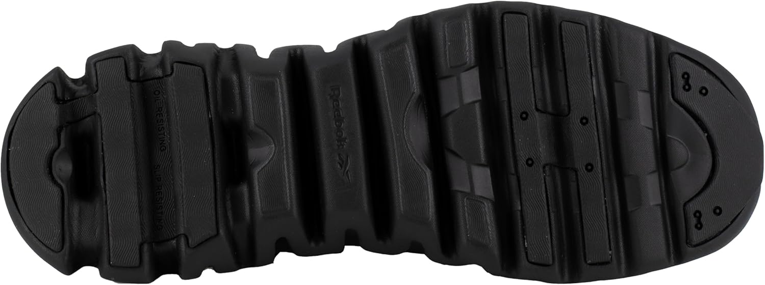 Мужские рабочие кроссовки Reebok Work Zig Pulse с защитным носком EH, черный — фото 3