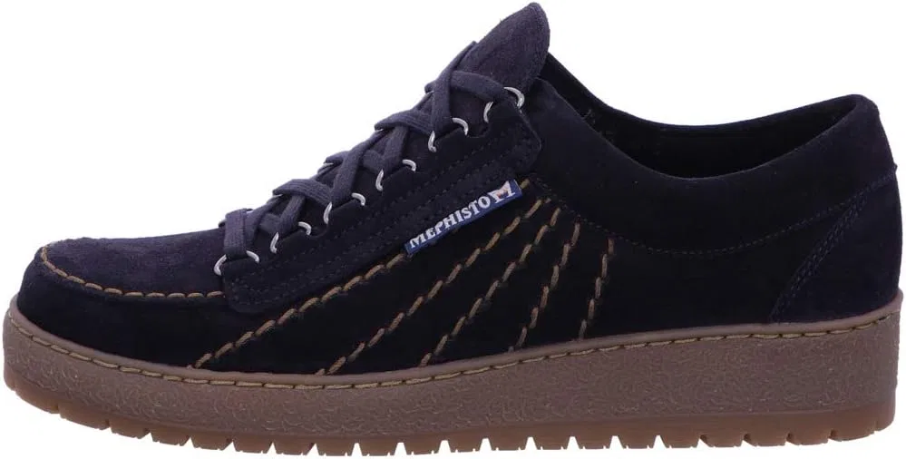 Мужские кроссовки на шнуровке Mephisto Rainbow Rainbow 4778, коричневые, модель 287742 — фото 2