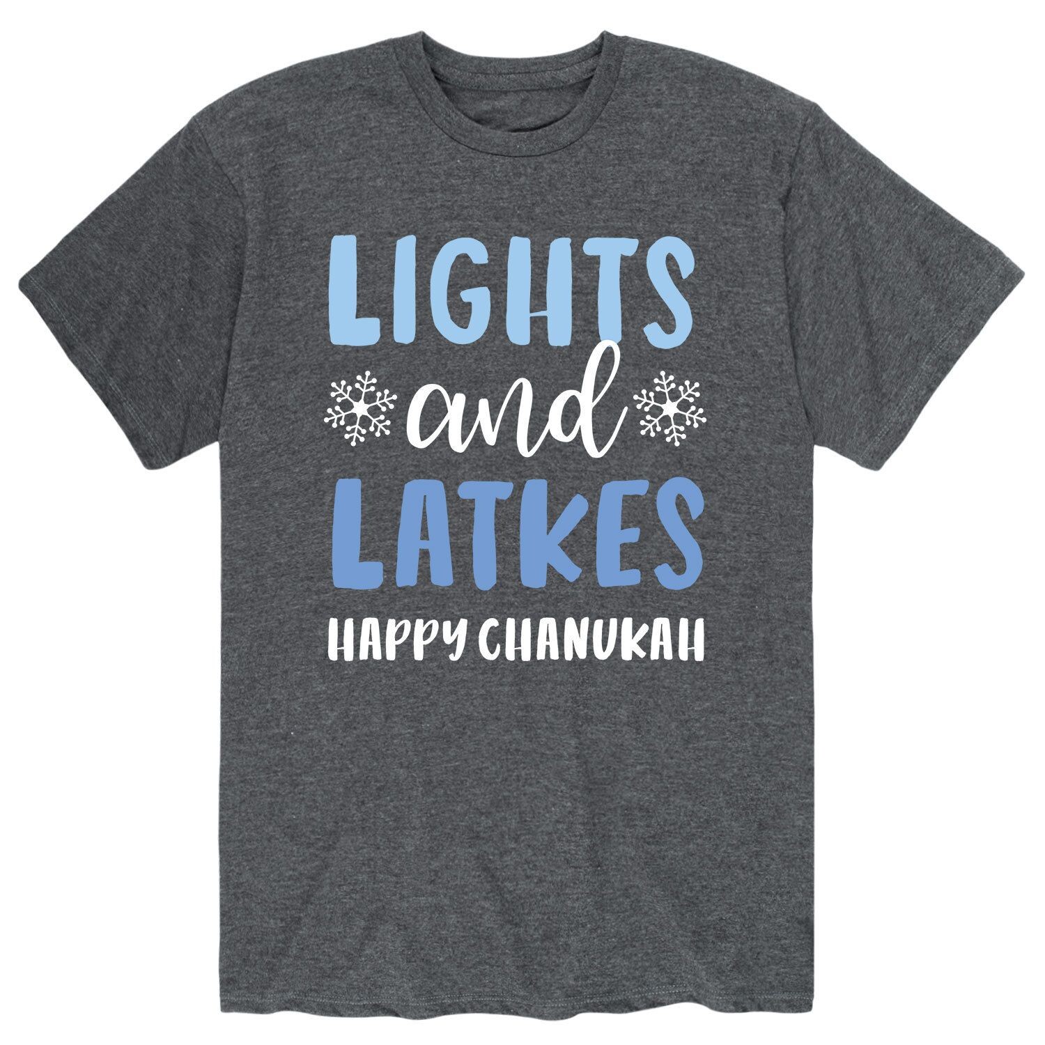 

Мужская футболка "Lights And Latkes" для Хануки Licensed Character