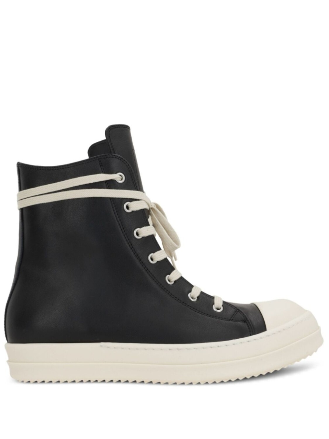 

Кожаные кроссовки Рика Оуэнса Rick Owens, черный
