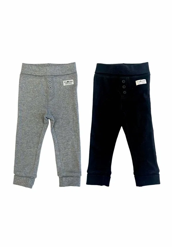 Леггинсы брюки Tinyone, L Grey Black