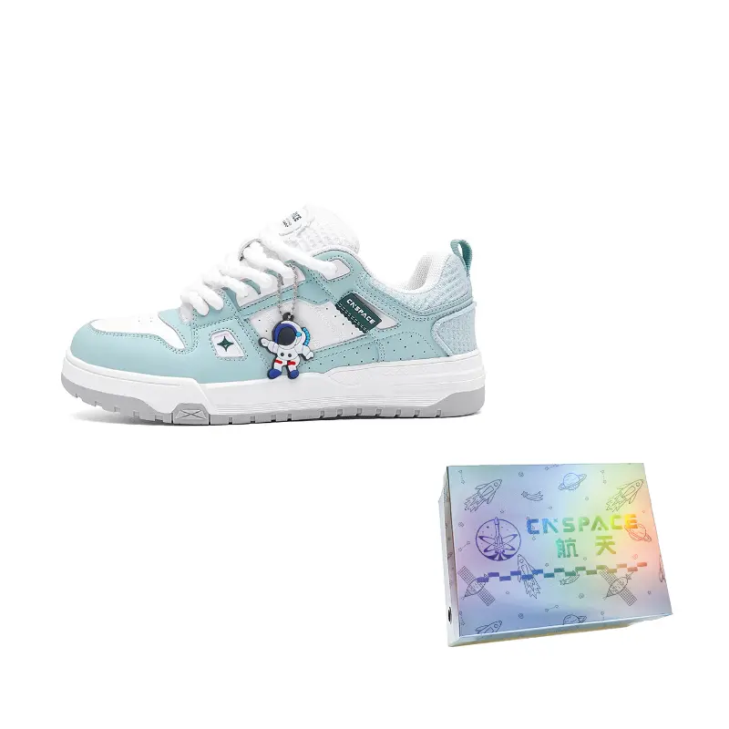 

China Aerospace Износостойкие и легкие мужские лоу-топы для скейтбординга Glacier Blue, цвет Glacier Blue