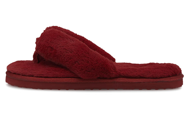 Тапочки fluff flip slides 'persian red team gold' Puma, красный — фото 2