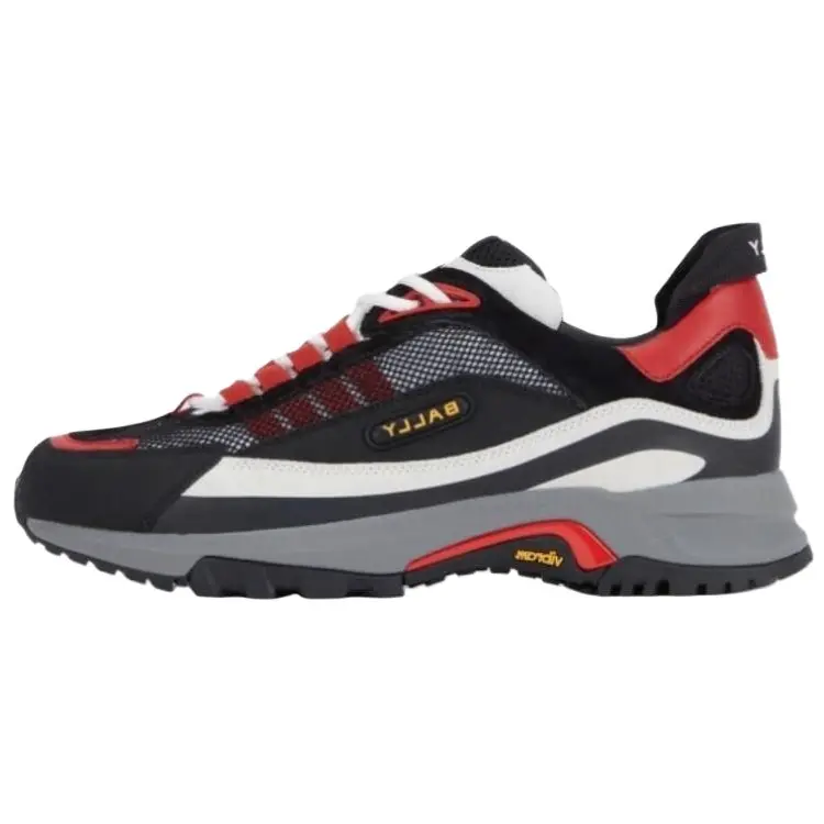 

Кроссовки BALLY Lifestyle Shoes Men Low-top Black, черный