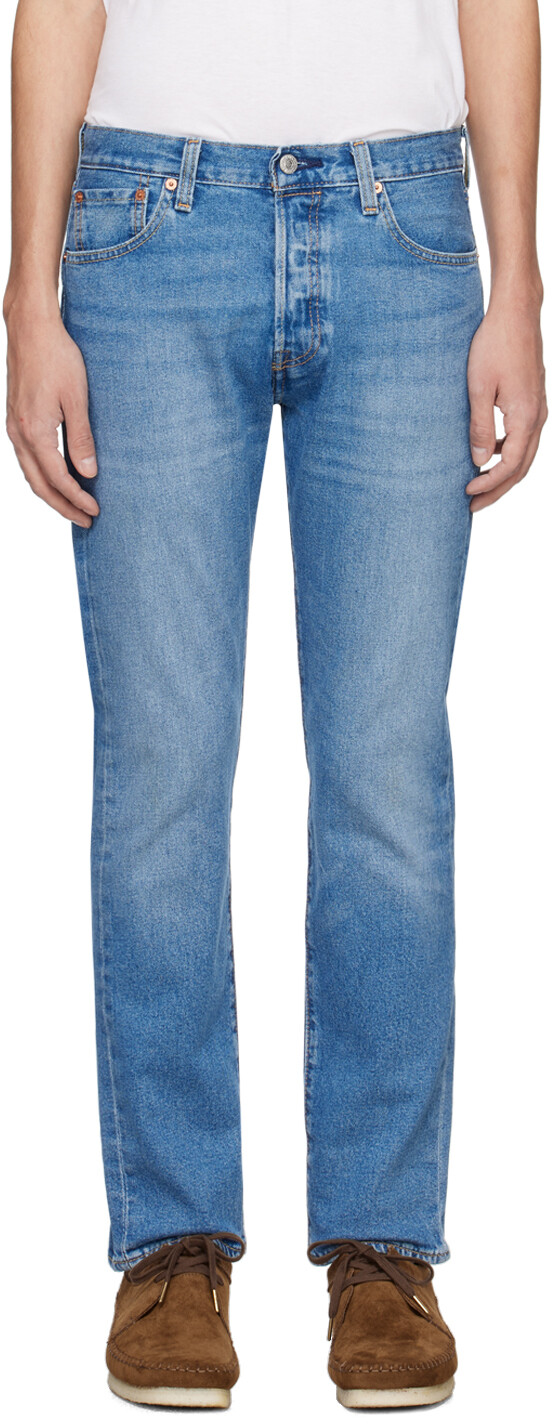 

Синие джинсы 501 Levi'S, цвет I got detention