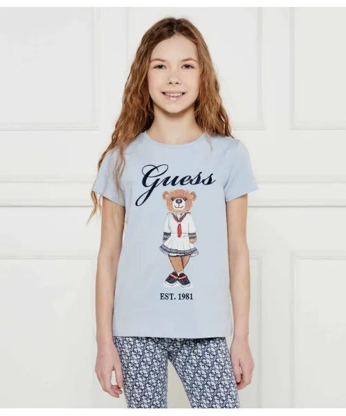 

Футболка Regular fit Guess, синий