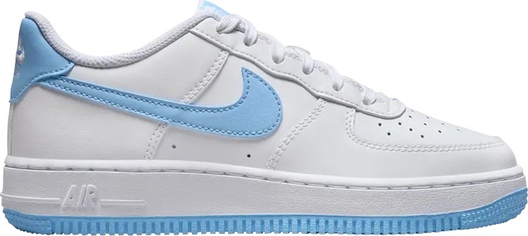 

Кроссовки Air Force 1 GS 'White Aquarius Blue', белый