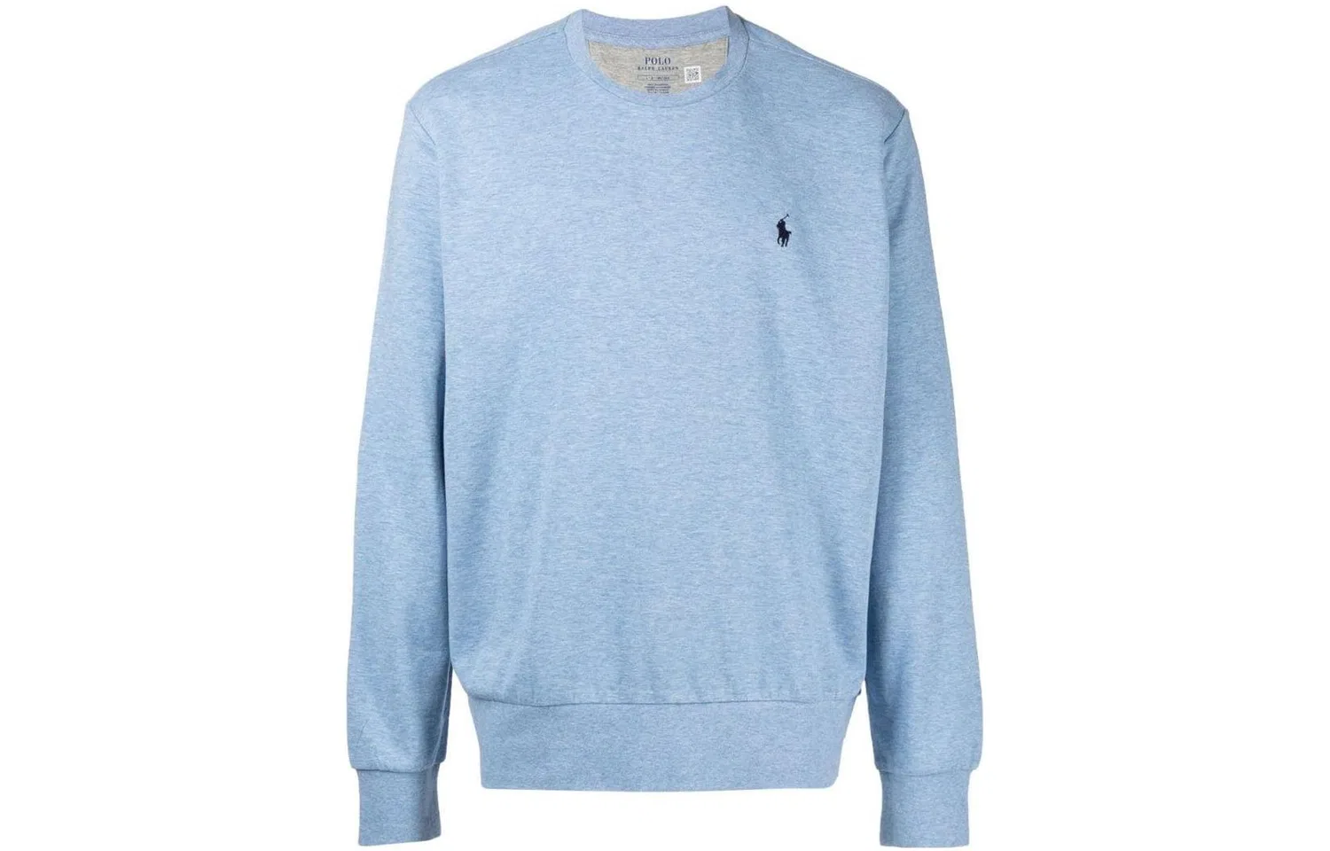 Свитшот с вышитым логотипом Polo Ralph Lauren синий