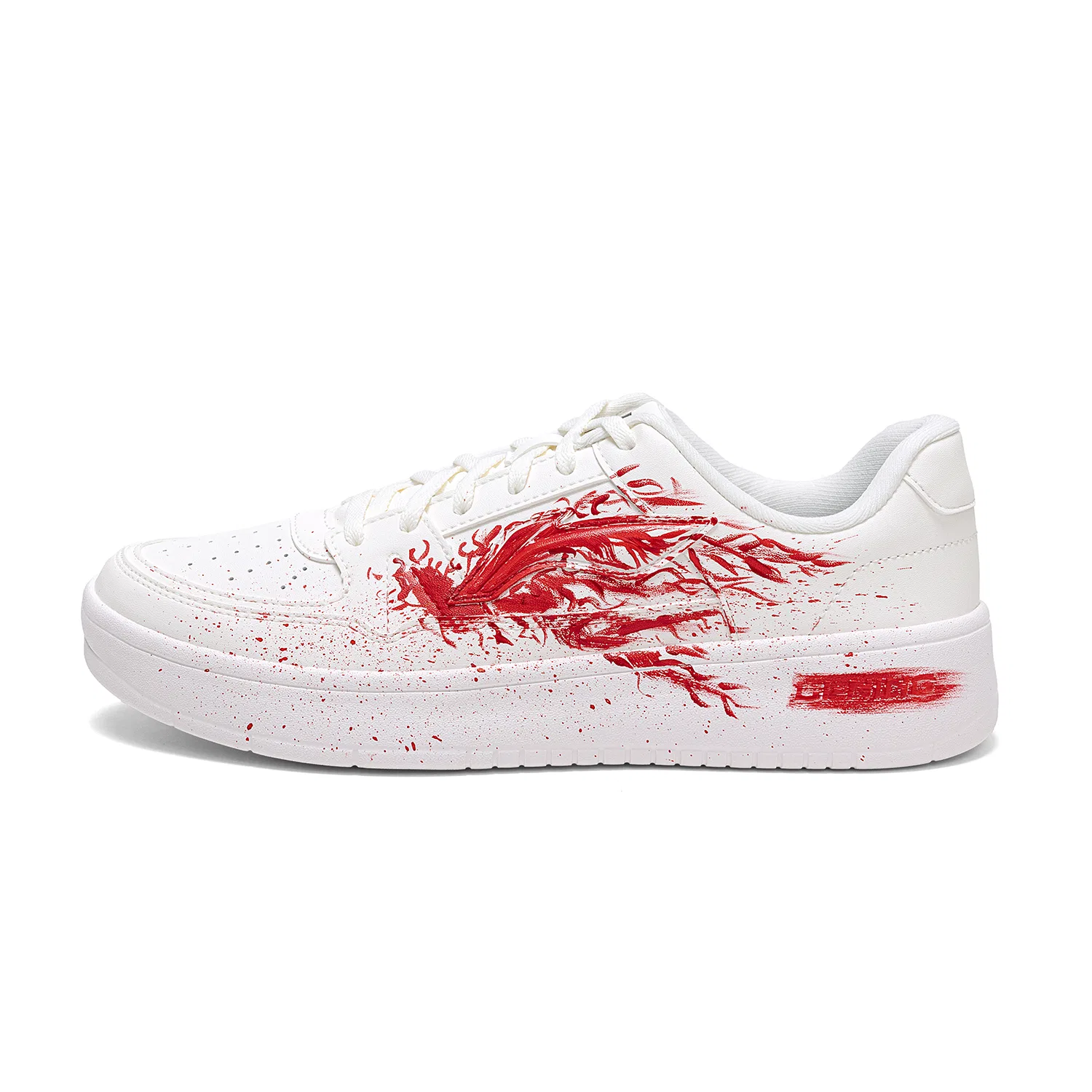 Кроссовки повседневные Li-Ning White/Red