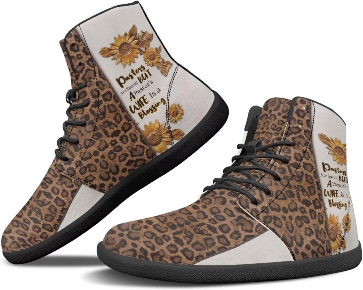 

Кроссовки Binienty с широкой посадкой для мужчин и женщин, минималистичные, обувь для босоногой ходьбы, с нескользящей подошвой и нулевым перепадом, Leopard Daisy Verse