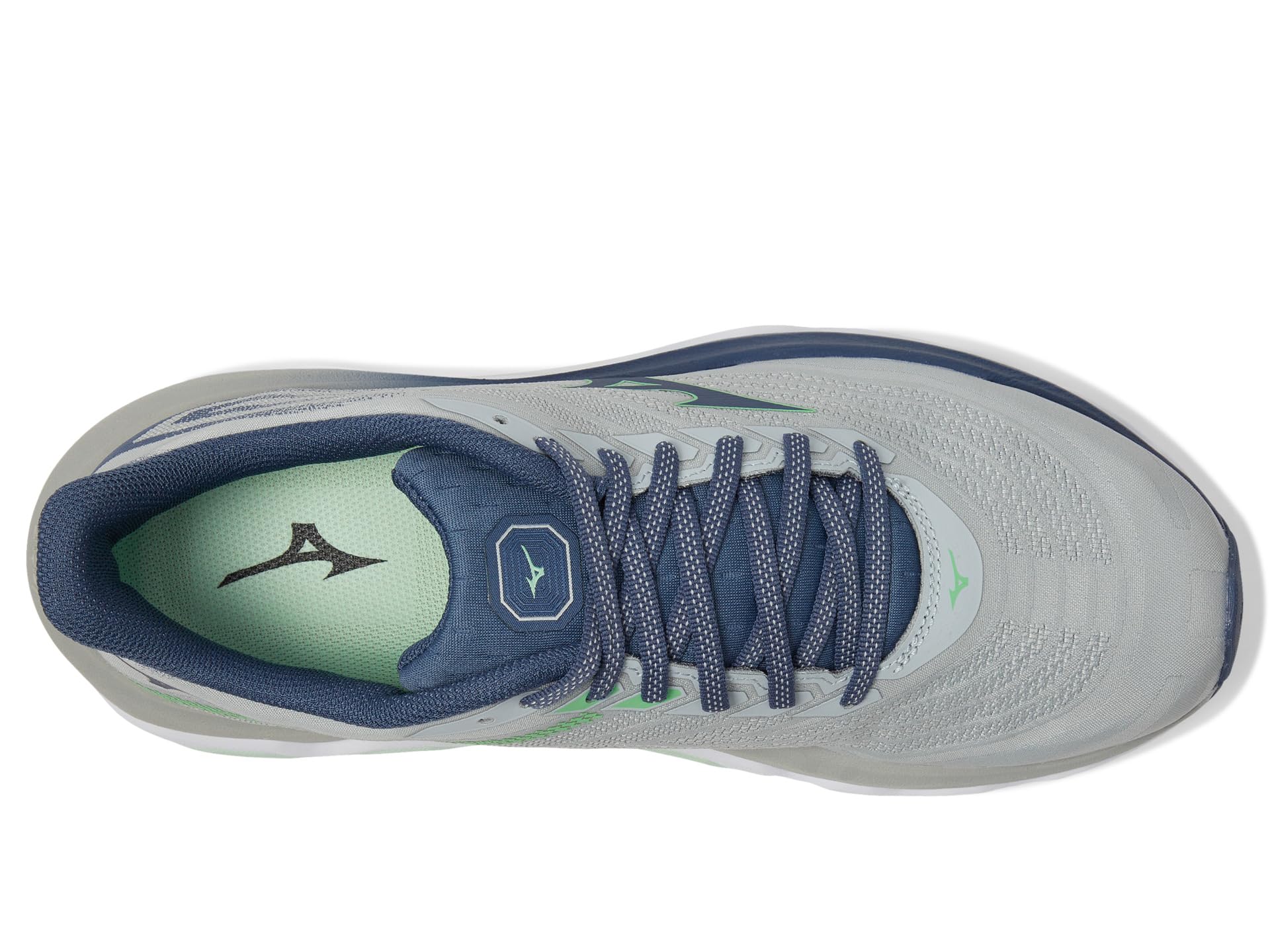 Кроссовки Mizuno Wave Horizon 8, цвет Pearl Blue/ Vintage Indigo — фото 2