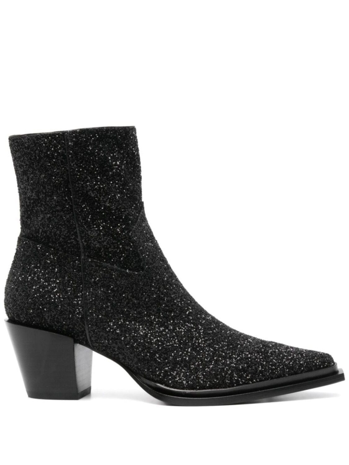 Jimmy Choo ботильоны Cece Ab 60 мм с блестками, черный