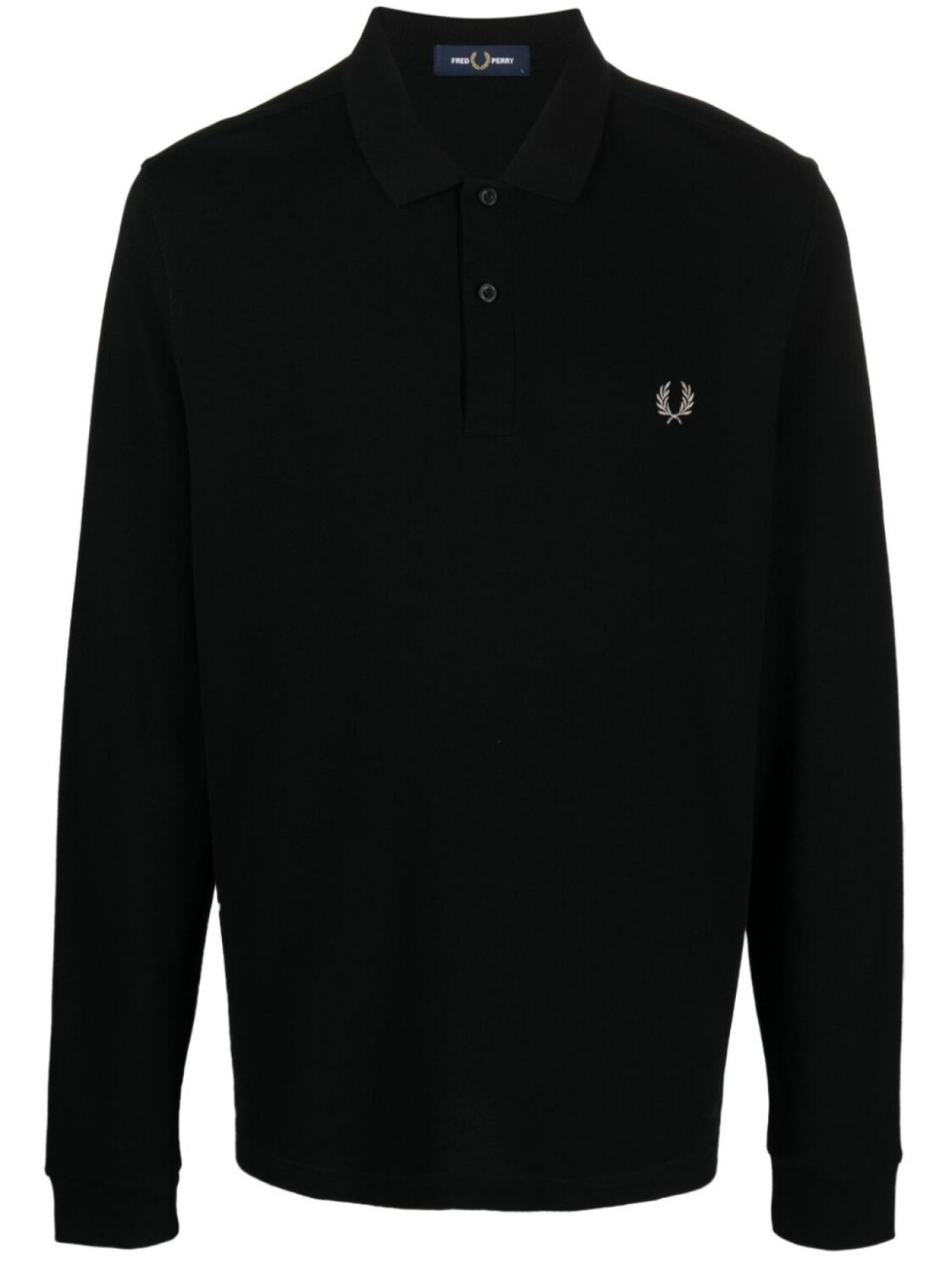 

Fred Perry рубашка поло с логотипом, черный