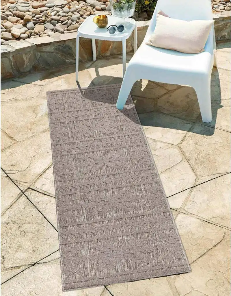 

Ковер Carpet City "Ковер для дома и улицы Santorini 411 60х110 см, коричневый