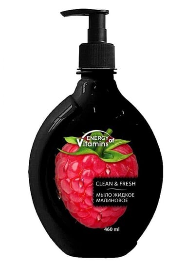 

Витамины, Жидкое мыло Малина, 460 мл Energy Of, ENERGY OF VITAMINS