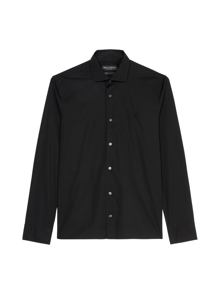 

Рубашка Marc O'Polo Hemd shaped, черный
