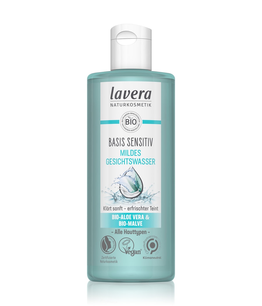 

Тоник для лица lavera Basis sensitiv Mildes Gesichtswasser, 200 ml
