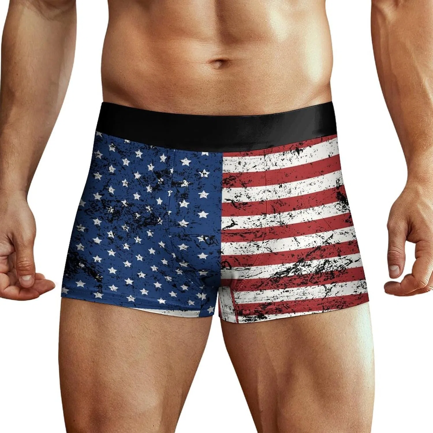 Боксеры с флагом США, Usa Flag