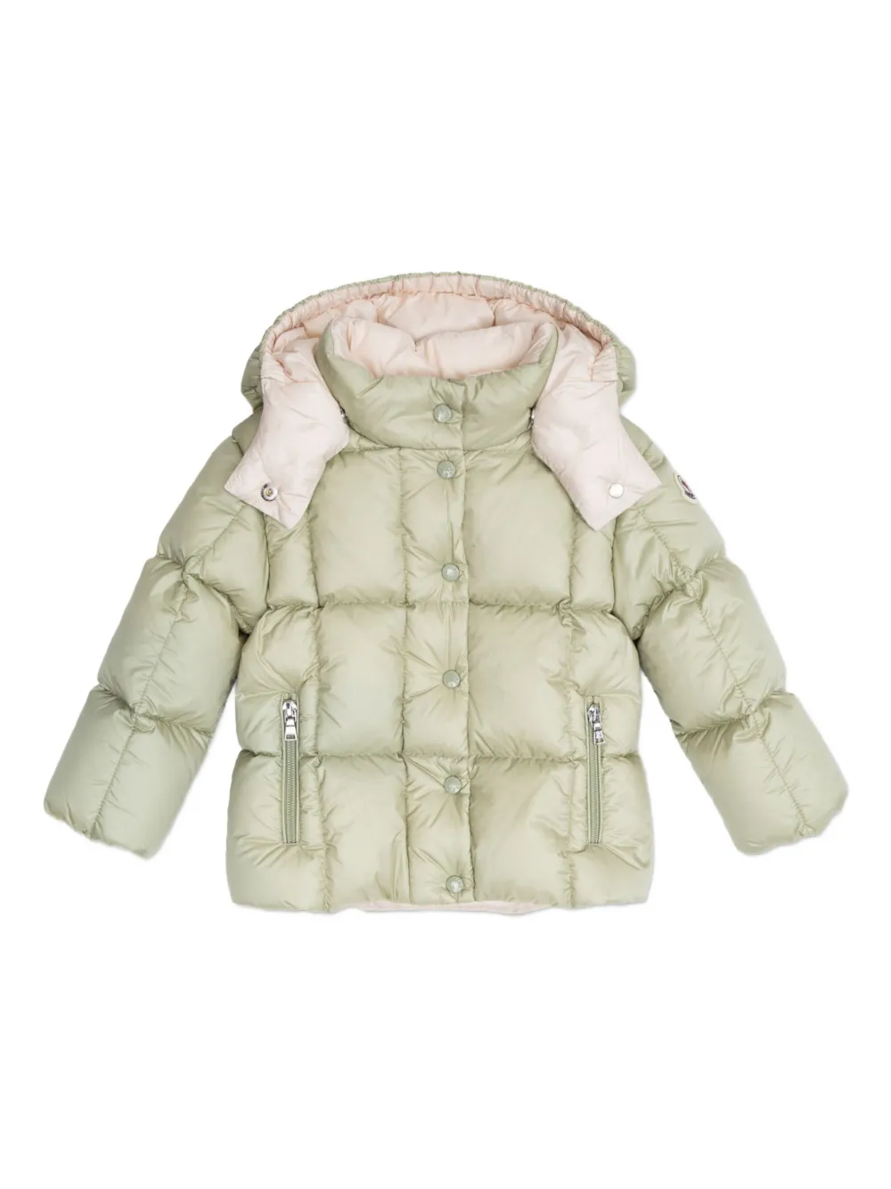 

Пуховик Parana Moncler Enfant, зеленый