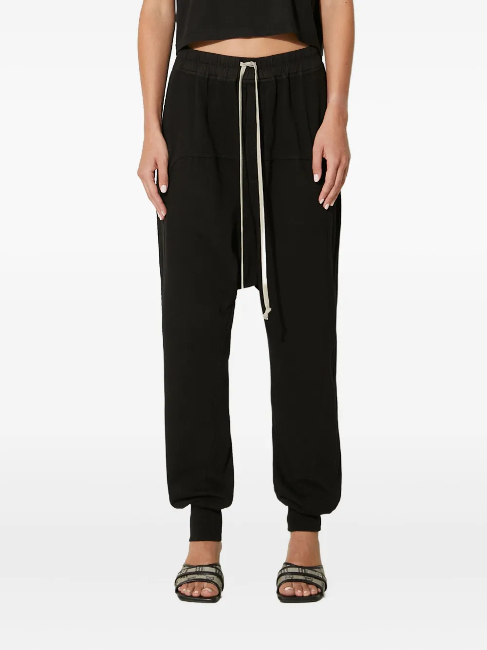 

Брюки с кулиской Rick Owens DRKSHDW, черный