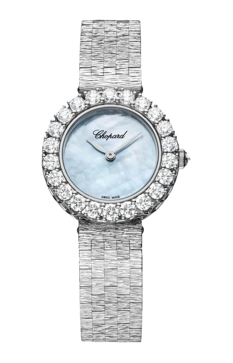 

Час алмаза, круглый, 26 мм, механический, из этического белого золота, бриллианты - 10a178-1314 CHOPARD