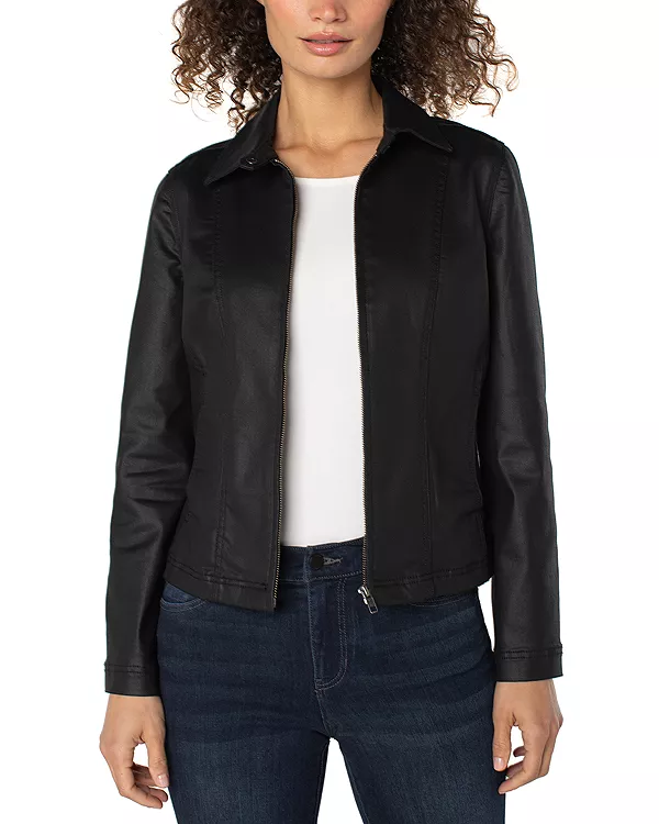 

Куртка с покрытием 90-х годов Liverpool Los Angeles, черный