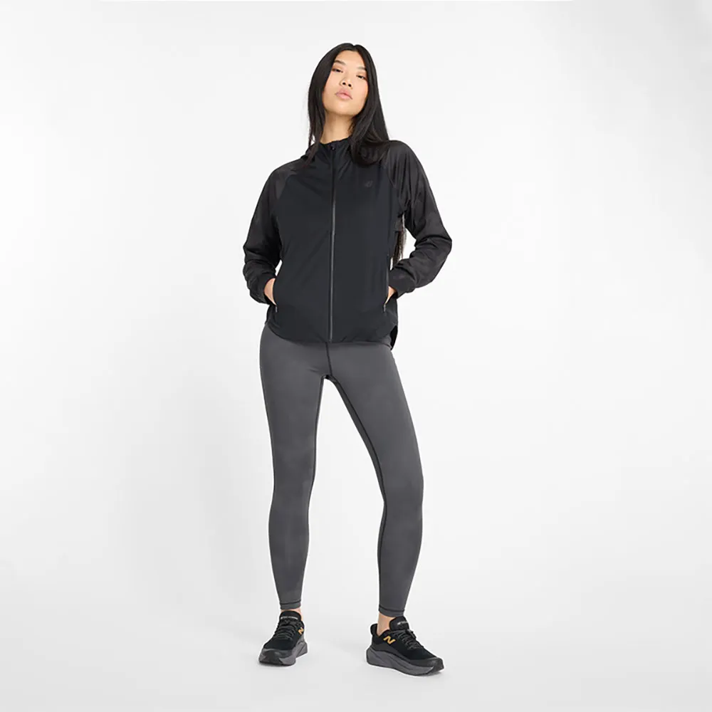 

Тайтсы New Balance Athletics Reflective Heat 27´´ high waist, серый